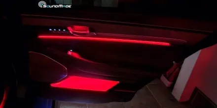 제네시스G90 순정엠비언트 광량업 시공기 / 부산 진구, 김해