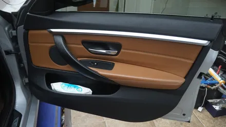 BMW 4 스마트폰과 연동되는 엠비언트 라이트 시공후기 / 부산 진구, 김해
