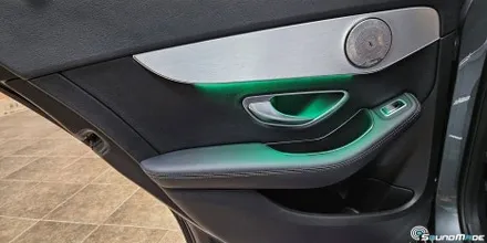 BENZ C200 순정엠비언트 광량업 시공기! / 부산 진구, 김해