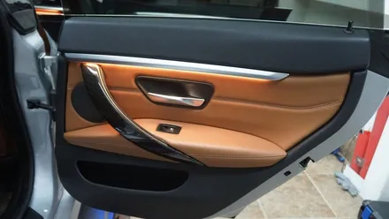 BMW 4 스마트폰과 연동되는 엠비언트 라이트 시공후기 / 부산 진구, 김해