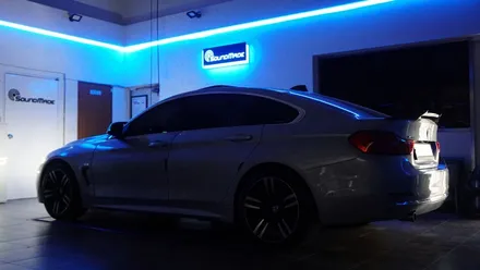 BMW 4 스마트폰과 연동되는 엠비언트 라이트 시공후기 / 부산 진구, 김해