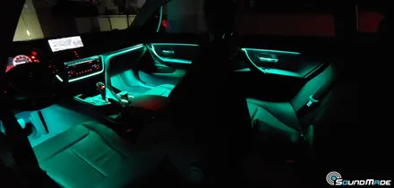 부산 bmw 4시리즈 비노출엠비언트 시공기 / BMW / 4시리즈 / 부산 진구