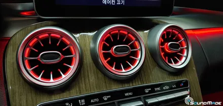 벤츠 C클래스 순정엠비언트 광량업 & 벤풍구시공 / 부산 진구, 김해