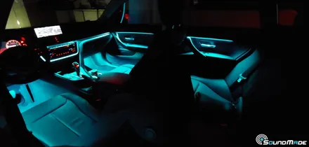 부산 bmw 4시리즈 비노출엠비언트 시공기 / BMW / 4시리즈 / 부산 진구
