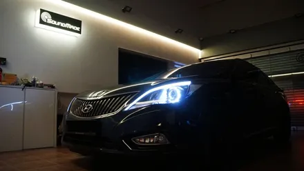 부산 그랜져HG 기존 엠비언트 제거 후 새로운 엠비언트 시공 / 부산 진구, 김해