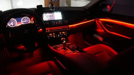 [BMW F10 520D] 사운드메이드 스타일의 엠비언트 무드등 / 부산 진구, 김해