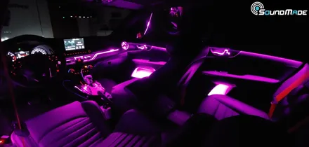 부산 엠비언트 전문점에서 K3 GT 순정연동 엠비언트 시공완료!! / 부산 진구, 김해