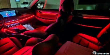 더뉴그랜져 순정연동 비노출엠비언트라이트 / 부산 진구, 김해