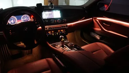 [BMW F10 520D] 사운드메이드 스타일의 엠비언트 무드등 / 부산 진구, 김해