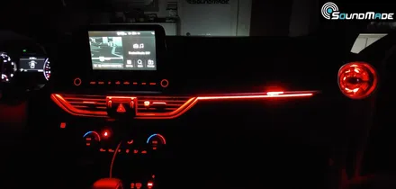 부산 엠비언트 전문점에서 K3 GT 순정연동 엠비언트 시공완료!! / 부산 진구, 김해