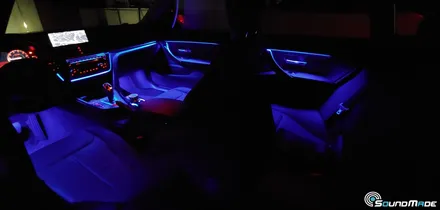 부산 bmw 4시리즈 비노출엠비언트 시공기 / BMW / 4시리즈 / 부산 진구