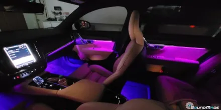 VOLVO S90 순정엠비언트 광량업시공기 / 부산 진구, 김해