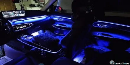 제네시스 gv70 비노출엠비언트 시공기 / 부산 진구, 김해