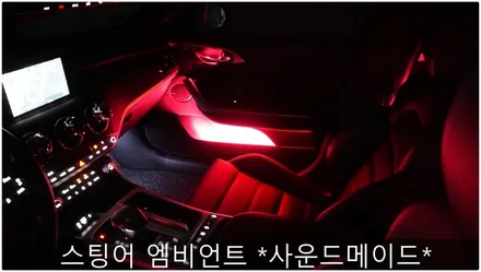 스팅어 도어포켓 및 손잡이내캐치 엠비언트시공기 *사운드메이드* / 부산 진구, 김해