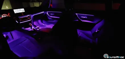 부산 bmw 4시리즈 비노출엠비언트 시공기 / BMW / 4시리즈 / 부산 진구