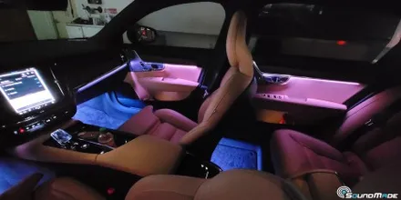 VOLVO S90 순정엠비언트 광량업시공기 / 부산 진구, 김해