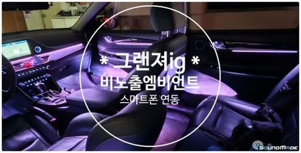 그랜져ig 비노출엠비언트 부산전문점 / 부산 진구, 김해