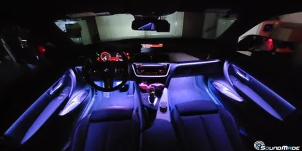 BMW 3시리즈 F30 비노출엠비언트 시공전문점 / BMW / 3시리즈 (F30) / 부산 진구