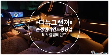 더뉴그랜져 순정연동 비노출엠비언트 FULL시공 / 부산 진구, 김해