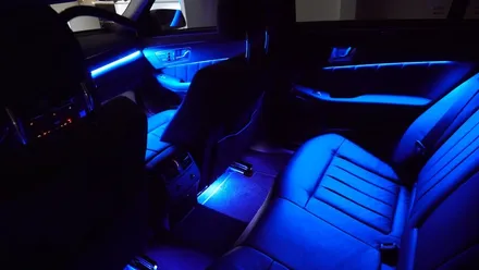 부산엠비언트  벤츠 E CLASS 가변엠비언트 *사운드메이드* / 부산 진구, 김해