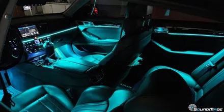 제주도 제네시스 DH G80 비노출엠비언트 입니다. / 현대 / 제네시스 DH / 부산 진구