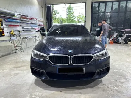 인천 벤츠랩핑_BMW 5시리즈 에이버리 사틴블랙 전체랩핑 시공후기 / 인천 서구, 부평, 부천