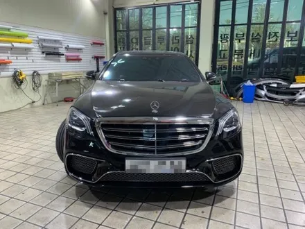 인천 벤츠랩핑_벤츠 S63AMG , 3M 화이트유광 전체랩핑 시공후기 / 인천 서구, 부평, 부천