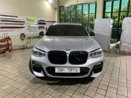 인천랩핑_BMW X4 에이버리 화이트유광 랩핑 시공후기 / 인천 서구