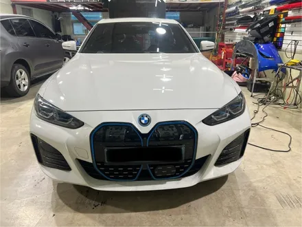 [인천랩핑] 도장 이상의 빛, BMW i4 인텐스블루 전체랩핑 / 인천 서구