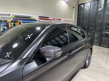 인천 벤츠랩핑_BMW 5시리즈 에이버리 사틴블랙 전체랩핑 시공후기 / 인천 서구, 부평, 부천