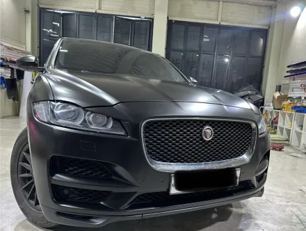 자동차랩핑 인천 아이캐칭_재규어 F-PACE, 에이버리 사틴블랙 전체랩핑 시공후기 / 인천 서구, 부평, 부천