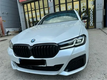 BMW 5시리즈 에이버리 고광택 진주펄 전체랩핑 / 인천 서구