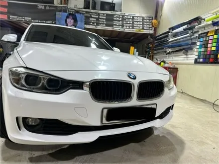 인천 BMW 3시리즈 다이아몬드 화이트펄 전체랩핑 시공후기 / 인천 서구