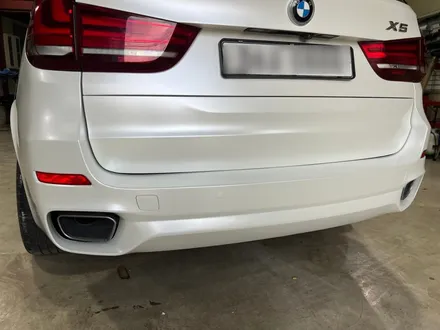 인천 BMW X5 랩핑 – 사틴화이트펄로 완성한 세련된 전체랩핑 / 인천 서구