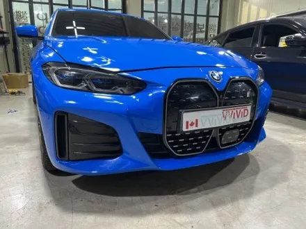 [인천랩핑] 도장 이상의 빛, BMW i4 인텐스블루 전체랩핑 / 인천 서구