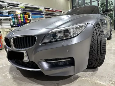 인천랩핑 BMW Z4 에이버리 사틴다크그레이 전체랩핑 / 인천 서구