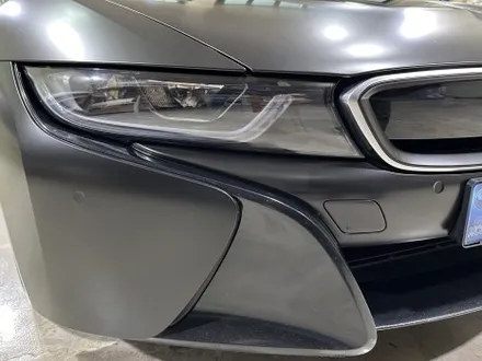 BMW I8, 에이버리 사틴블랙 전체랩핑 시공 / 인천 서구