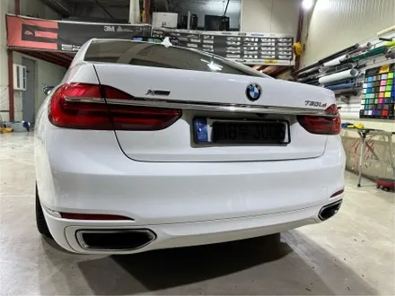 BMW 730LD 전체랩핑 후기｜인천랩핑 아이캐칭, 순정 화이트처럼 완성 / 인천 서구