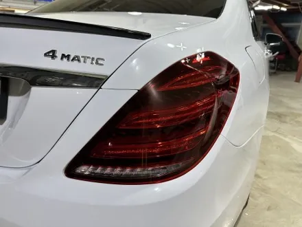 자동차랩핑 인천 아이캐칭_벤츠 S400, 에이버리 고광택 유광화이트 시공후기 / 인천 서구, 부평, 부천