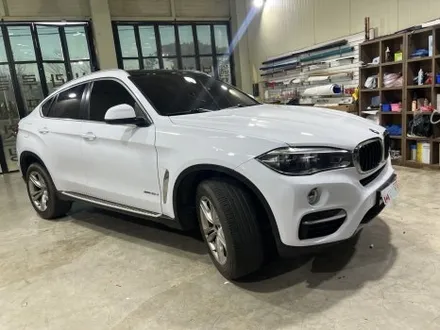인천랩핑 BMW X6 에이버리 고광택 유광화이트 전체랩핑 / 인천 서구