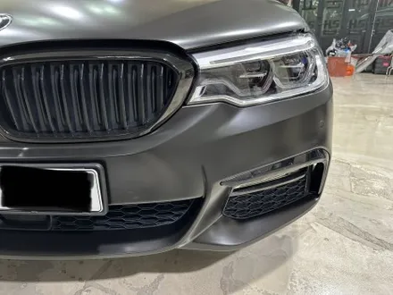 인천 벤츠랩핑_BMW 5시리즈 에이버리 사틴블랙 전체랩핑 시공후기 / 인천 서구, 부평, 부천