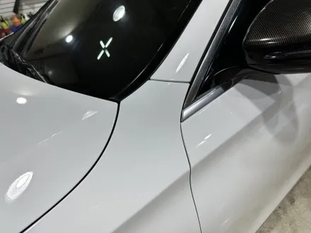 인천 벤츠랩핑_BENZ E클래스, 비비드 유광화이트 전체랩핑 시공후기 / 인천 서구