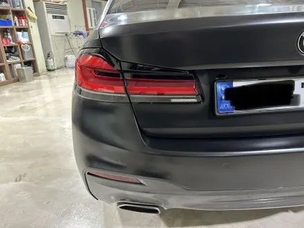인천 벤츠랩핑_BMW 5시리즈 에이버리 사틴블랙 전체랩핑 시공후기 / 인천 서구, 부평, 부천