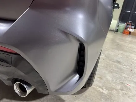 인천랩핑 아이캐칭 | BMW 118d 사틴 다크그레이 전체랩핑 시공 / 인천 서구