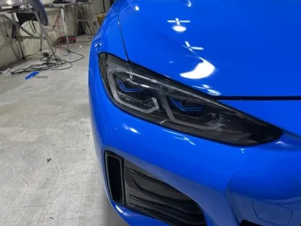 [인천랩핑] 도장 이상의 빛, BMW i4 인텐스블루 전체랩핑 / 인천 서구