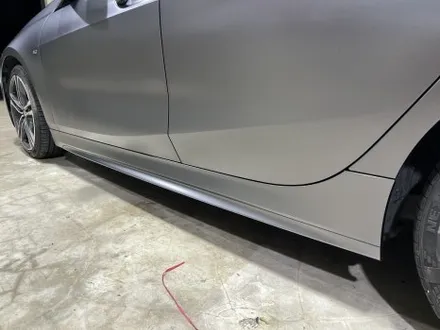 인천랩핑 아이캐칭 | BMW 118d 사틴 다크그레이 전체랩핑 시공 / 인천 서구
