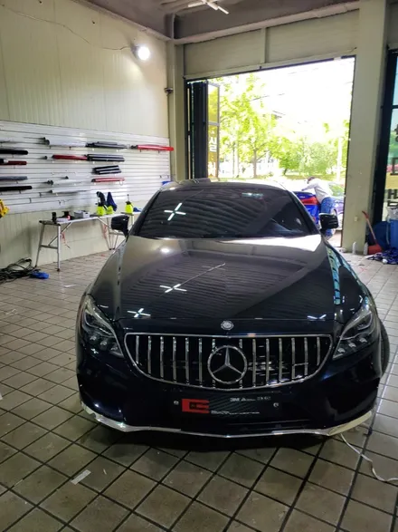 아이캐칭 벤츠 CLS400 블랙유광시공/인천랩핑/인천부분랩핑/인천전체랩핑/인천자동차랩핑아이캐칭 / 인천 서구, 부평, 부천