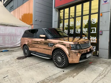 랜드로버 레인지로버스포츠, 에이버리 로즈골드크롬 전체랩핑시공 /인천랩핑/인천전체랩핑/인천크롬랩핑/로즈골드크롬랩핑 / 인천 서구, 부평, 부천