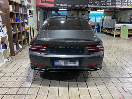 제네시스 G80(RG3), 3M 화이트유광 전체랩핑/인천랩핑/인천전체랩핑/카스킨 / 인천 서구, 부평, 부천