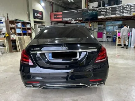 자동차랩핑 인천 아이캐칭_벤츠 S400, 에이버리 고광택 유광화이트 시공후기 / 인천 서구, 부평, 부천